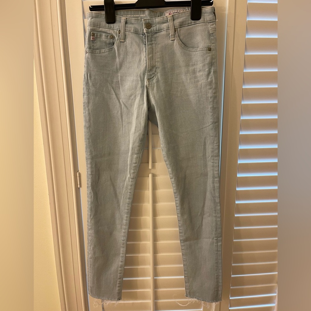 AG Denim - AG-EG The Farrah Skinny Ankle High Rise Jeans